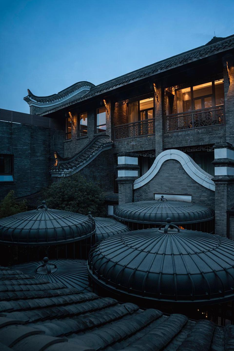 Guanyin Yiyuntai Hotel Chengdú Exterior foto